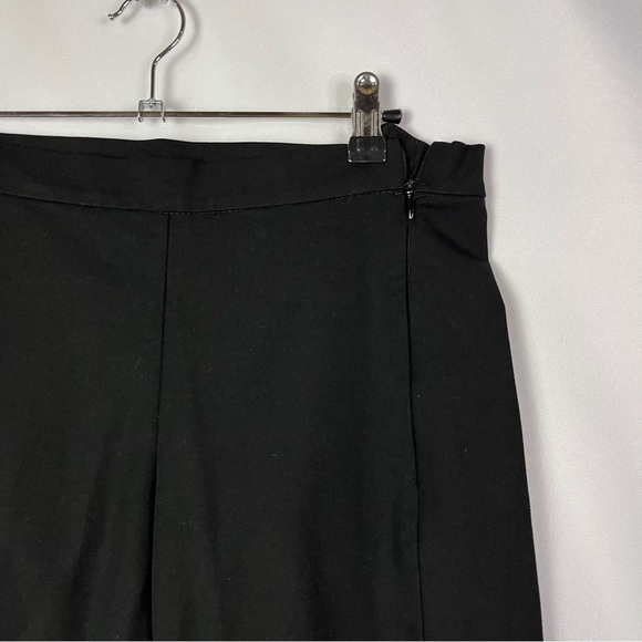 Gap Black Ponte Side Zip Straight Leg Dress Pants 6 - Picture 3 of 3